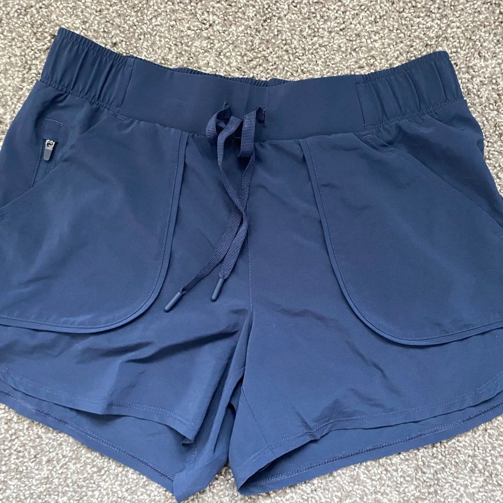 All In Motion navy blue active wear shorts